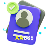 Tornar-se um membro do AA888 é muito simples